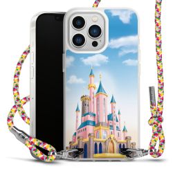 New Carry Case Transparent Stoff colourful/silber