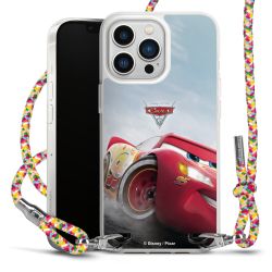 New Carry Case Transparent Stoff colourful/silber