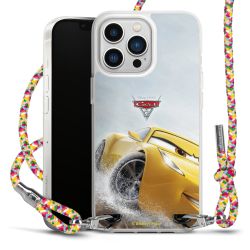 New Carry Case Transparent Stoff colourful/silber