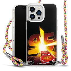 New Carry Case Transparent Stoff colourful/silber