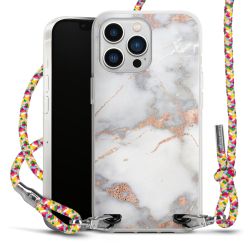 New Carry Case Transparent Stoff colourful/silber