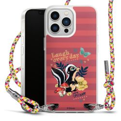 New Carry Case Transparent Stoff colourful/silber