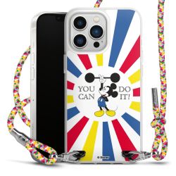 New Carry Case Transparent Stoff colourful/silber