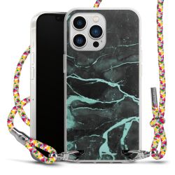 New Carry Case Transparent Stoff colourful/silber