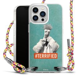 New Carry Case Transparent Stoff colourful/silber