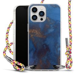 New Carry Case Transparent Stoff colourful/silber