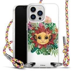 New Carry Case Transparent Stoff colourful/silber