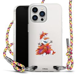 New Carry Case Transparent Stoff colourful/silber