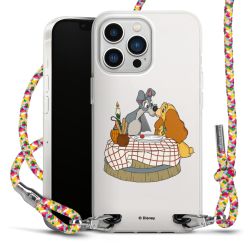 New Carry Case Transparent Stoff colourful/silber