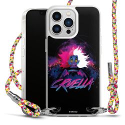 New Carry Case Transparent Stoff colourful/silber