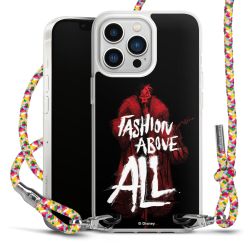 New Carry Case Transparent Stoff colourful/silber