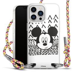 New Carry Case Transparent Stoff colourful/silber