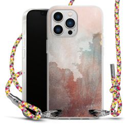 New Carry Case Transparent Stoff colourful/silber