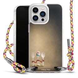 New Carry Case Transparent Stoff colourful/silber