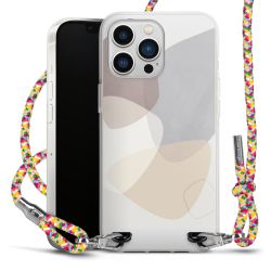 New Carry Case Transparent Stoff colourful/silber