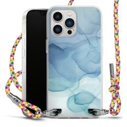 New Carry Case Transparent Stoff colourful/silber