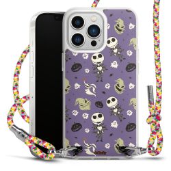 New Carry Case Transparent Stoff colourful/silber