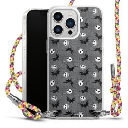 New Carry Case Transparent Stoff colourful/silber