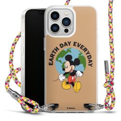 New Carry Case Transparent Stoff colourful/silber