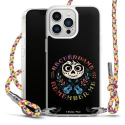 New Carry Case Transparent Stoff colourful/silber