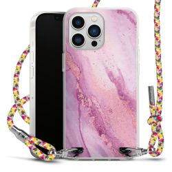 New Carry Case Transparent Stoff colourful/silber