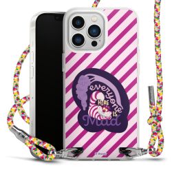 New Carry Case Transparent Stoff colourful/silber