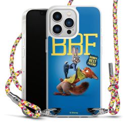 New Carry Case Transparent Stoff colourful/silber