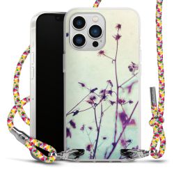 New Carry Case Transparent Stoff colourful/silber