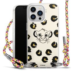 New Carry Case Transparent Stoff colourful/silber