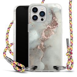 New Carry Case Transparent Stoff colourful/silber