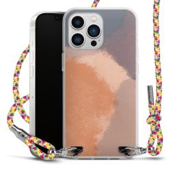 New Carry Case Transparent Stoff colourful/silber