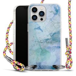 New Carry Case Transparent Stoff colourful/silber