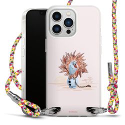 New Carry Case Transparent Stoff colourful/silber