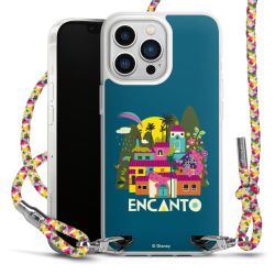 New Carry Case Transparent Stoff colourful/silber