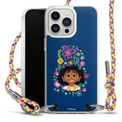 New Carry Case Transparent Stoff colourful/silber