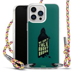 New Carry Case Transparent Stoff colourful/silber