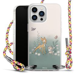 New Carry Case Transparent Stoff colourful/silber