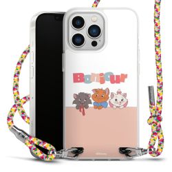 New Carry Case Transparent Stoff colourful/silber