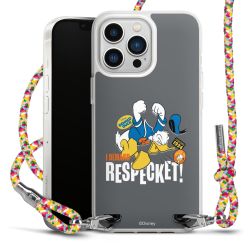 New Carry Case Transparent Stoff colourful/silber