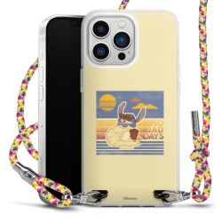 New Carry Case Transparent Stoff colourful/silber