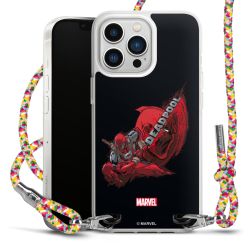 New Carry Case Transparent Stoff colourful/silber