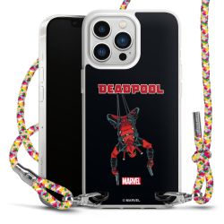 New Carry Case Transparent Stoff colourful/silber