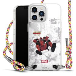 New Carry Case Transparent Stoff colourful/silber