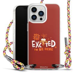 New Carry Case Transparent Stoff colourful/silber