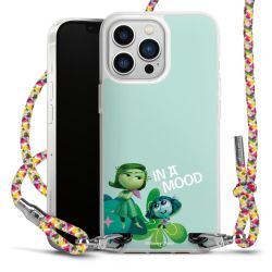 New Carry Case Transparent Stoff colourful/silber