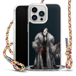 New Carry Case Transparent Stoff colourful/silber