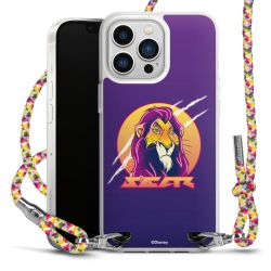 New Carry Case Transparent Stoff colourful/silber