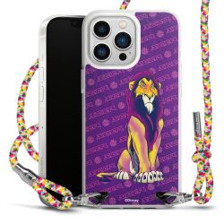 New Carry Case Transparent Stoff colourful/silber