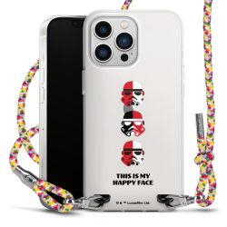 New Carry Case Transparent Stoff colourful/silber