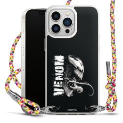 New Carry Case Transparent Stoff colourful/silber